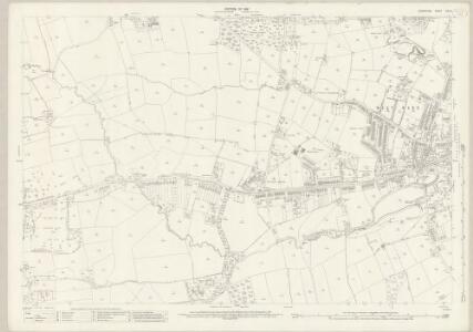 Derbyshire XXV.5 (includes: Brampton; Chesterfield; Walton) - 25 Inch Map