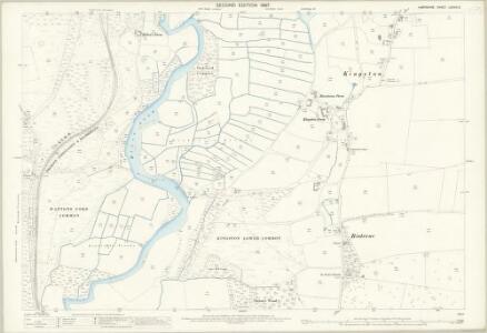 Hampshire and Isle of Wight LXXVIII.3 (includes: Ringwood; St Leonards and St Ives) - 25 Inch Map