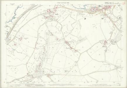 Somerset VIII.16 (includes: Bathford; Box) - 25 Inch Map