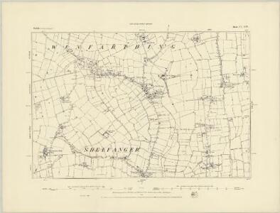 Norfolk CV.SE - OS Six-Inch Map