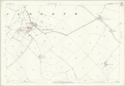 Huntingdonshire XVII.2 (includes: Alconbury Weston; Barham and Woolley; Buckworth) - 25 Inch Map