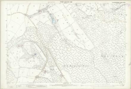 Gloucestershire XLVII.1 (includes: Alvington; Aylburton; Lydney; St Briavels; West Dean) - 25 Inch Map