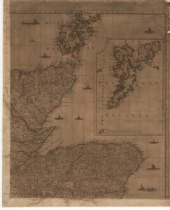 A new and complete map of Scotland and islands thereto belonging.