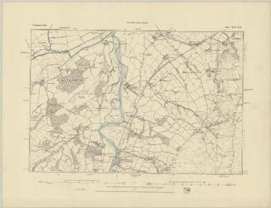 Montgomeryshire XLII.NW - OS Six-Inch Map