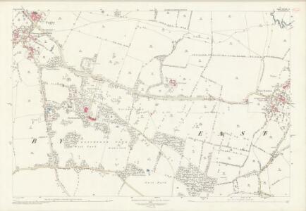 Leicestershire XXXIX.6 (includes: East Norton; Loddington; Tugby) - 25 Inch Map