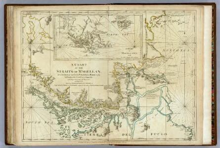 Chart Of The Straits Of Magellan.