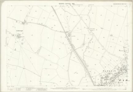 Buckinghamshire XVIII.3 (includes: Buckingham; Padbury) - 25 Inch Map