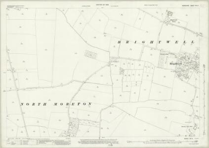 Berkshire XVI.5 (includes: Brightwell Cum Sotwell; North Moreton) - 25 Inch Map