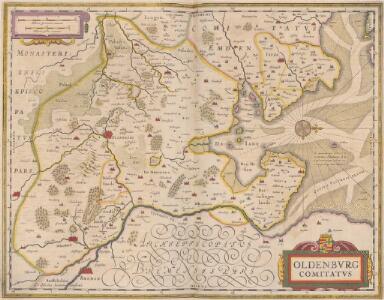 Oldenburg Comitatus [Karte], in: Novus atlas absolutissimus, Bd. 2, S. 109.