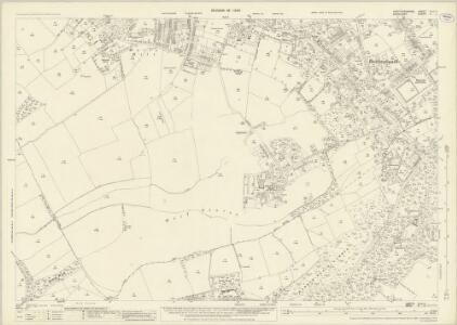 Hertfordshire XLIV.11 (includes: Bushey; Harrow; Watford Rural) - 25 Inch Map