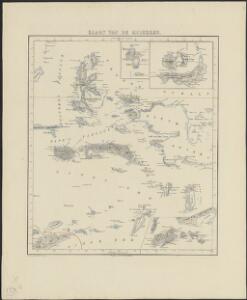 Kaart van de Molukken