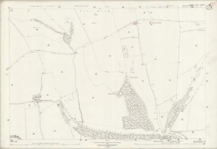 Wiltshire LXXIV.4 (includes: Alvediston; Berwick St John; Ebbesbourne Wake) - 25 Inch Map