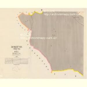 Roketnik - c6526-1-003 - Kaiserpflichtexemplar der Landkarten des stabilen Katasters