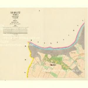 Bradletz (Bradlec) - c0451-1-001 - Kaiserpflichtexemplar der Landkarten des stabilen Katasters