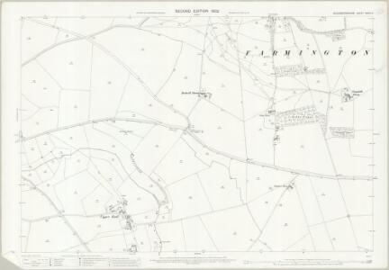 Gloucestershire XXXVI.11 (includes: Farmington; Northleach with Eastington) - 25 Inch Map