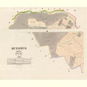 Butschek - c0624-1-001 - Kaiserpflichtexemplar der Landkarten des stabilen Katasters