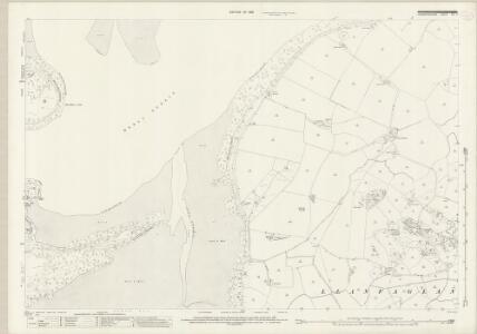 Caernarvonshire XV.7 (includes: Llanfaglan; Llanwnda; Newborough) - 25 Inch Map