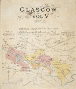 Insurance Plan of Glasgow Vol. V Key Plan 1