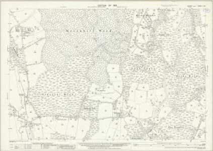 Sussex X.12 (includes: Fernhurst; Linchmere) - 25 Inch Map