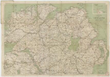 [Kaart], uit: Cycling map of Ireland : north sheet
