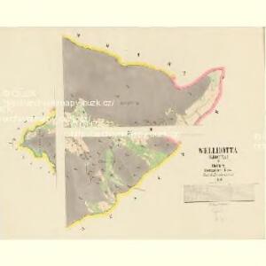 Wellhotta (Lhotta) - c3929-1-001 - Kaiserpflichtexemplar der Landkarten des stabilen Katasters