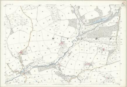 Devon XXXIII.13 (includes: Witheridge) - 25 Inch Map