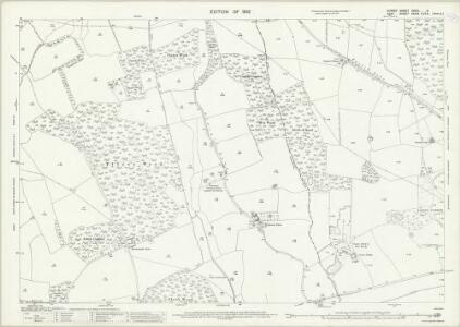 Surrey XXVIII.6 (includes: Tatsfield; Titsey; Westerham) - 25 Inch Map