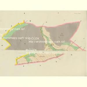 Nieder Erlitz (Dolni Orlice) - c1355-1-001 - Kaiserpflichtexemplar der Landkarten des stabilen Katasters