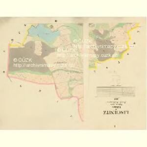 Lischnitz - c4144-1-001 - Kaiserpflichtexemplar der Landkarten des stabilen Katasters