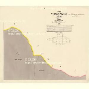 Weisswasser (Běla) - c0186-1-002 - Kaiserpflichtexemplar der Landkarten des stabilen Katasters