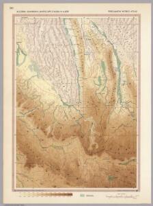 Algeria - Saharan Landscape (Tassili-N-Ajjer).  Pergamon World Atlas.