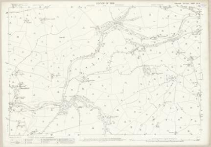 Yorkshire CXII.4 (includes: Bentham; Burton In Lonsdale; Ingleton; Thornton In Lonsdale) - 25 Inch Map