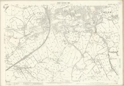 Lancashire LVI.4 (includes: Barrowford; Colne; Nelson) - 25 Inch Map