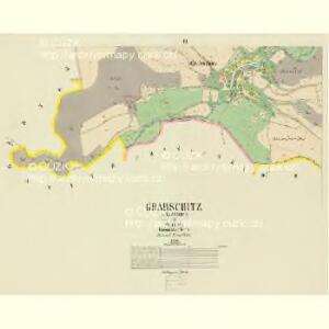 Grabschitz (Grabssice) - c3479-1-002 - Kaiserpflichtexemplar der Landkarten des stabilen Katasters