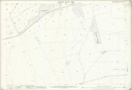 Northumberland (Old Series) XCIII.11 (includes: Haydon; Newbrough) - 25 Inch Map