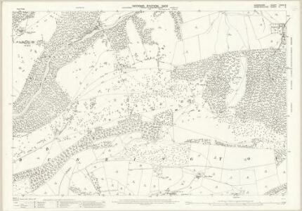Shropshire LXXVIII.9 (includes: Bromfield; Burrington; Downton) - 25 Inch Map