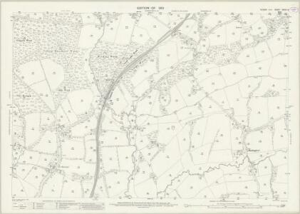 Sussex XXVIII.6 (includes: Buxted; Hadlow Down; Rotherfield) - 25 Inch Map