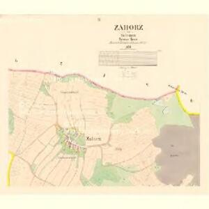 Zahorž - c9060-1-002 - Kaiserpflichtexemplar der Landkarten des stabilen Katasters