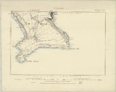 Cornwall LIV.NE & SE - OS Six-Inch Map