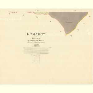 Komarow - m1252-1-005 - Kaiserpflichtexemplar der Landkarten des stabilen Katasters