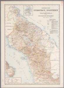 10. Residentiën Sumatra's Oostkust en Tapanoeli, uit: Atlas van Nederlandsch Oost-Indië / samengest. door Topographisch Bureau te Batavia van 1897-1904