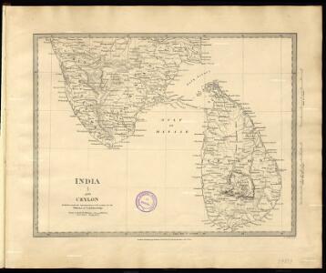 India I and Ceylon. Published under the Superintendence of the Society for the Diffusion of Useful Knowledge.