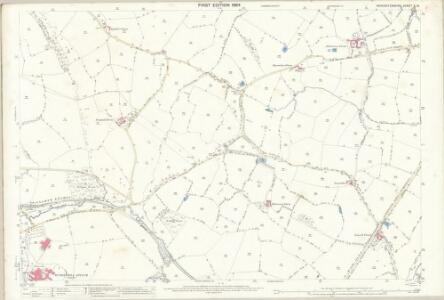 Worcestershire X.10 (includes: Birmingham; Frankley) - 25 Inch Map