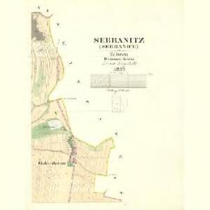 Sebranitz (Sebranice) - m2699-1-003 - Kaiserpflichtexemplar der Landkarten des stabilen Katasters