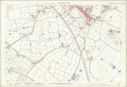 Warwickshire XIX.12 (includes: Solihull Urban) - 25 Inch Map