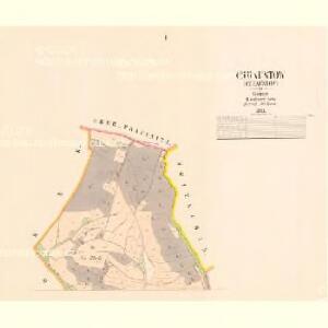 Chraustow - c2654-1-001 - Kaiserpflichtexemplar der Landkarten des stabilen Katasters