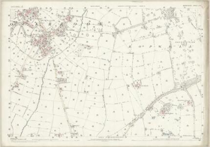 Derbyshire L.16 (includes: Draycott and Church Wilne; Hopwell; Ockbrook) - 25 Inch Map