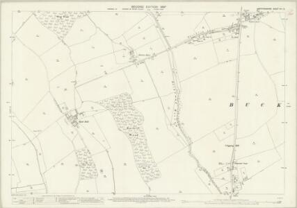Hertfordshire VIII.12 (includes: Buckland; Sandon; Therfield) - 25 Inch Map