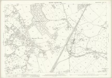 Worcestershire XVI.6 (includes: Alvechurch; Bromsgrove; Cofton Hackett; Tutnall and Cobley) - 25 Inch Map