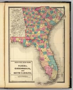 Florida, Georgia, and South Carolina.